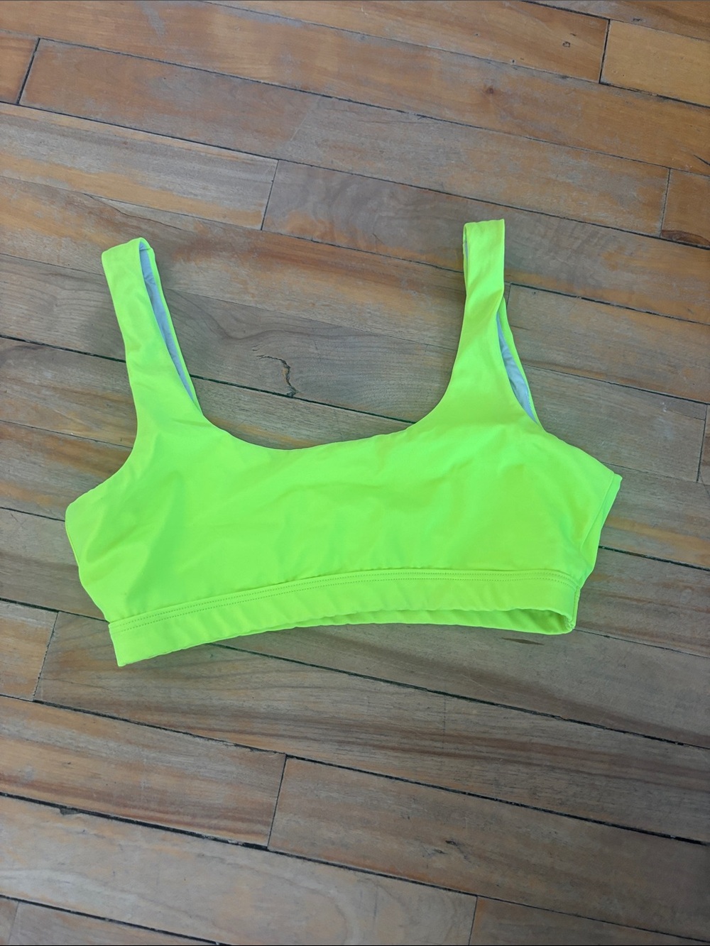 Simons Neon Lime Sports Bralette